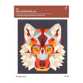 Violet Craft Wolf Abstractions Foundations Paper Piecing Pattern